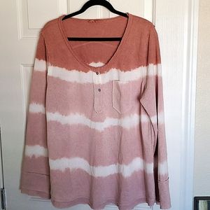 POL Tie dye top
